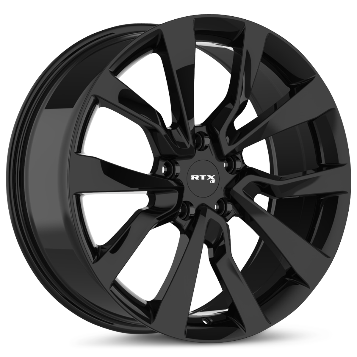 RTX® (OE) - 178607 - TS04 - Gloss Black - 18x8 5x114.3 ET35 CB64.1