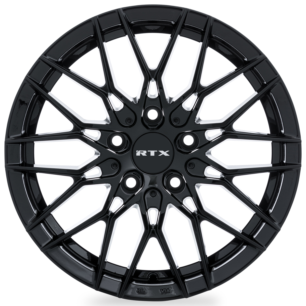 V20 19x8 5x114.3 ET42 CB67.1 Gloss Black - Image 2