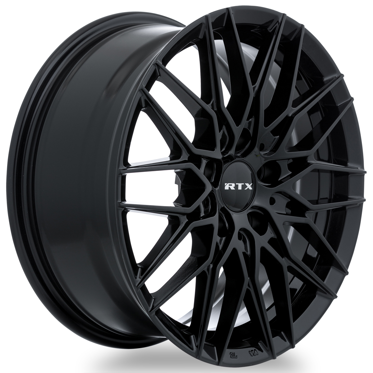 V20 19x8 5x114.3 ET42 CB67.1 Gloss Black - Image 3