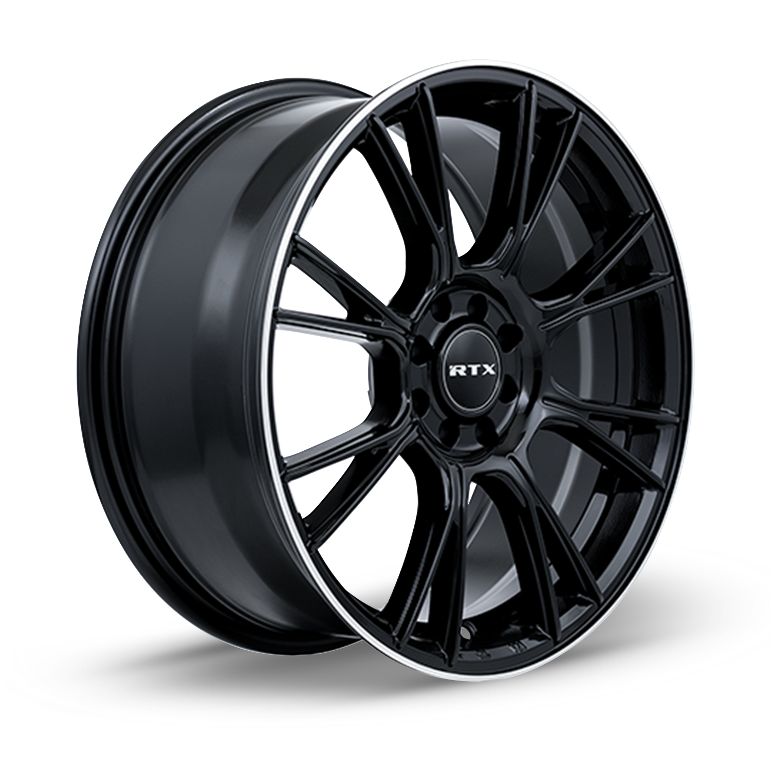 RTX® (RTX) - 082077 - Vapor - Black with Machined Lip - 16x7 5x114.3 ET40 CB73.1 - Image 3