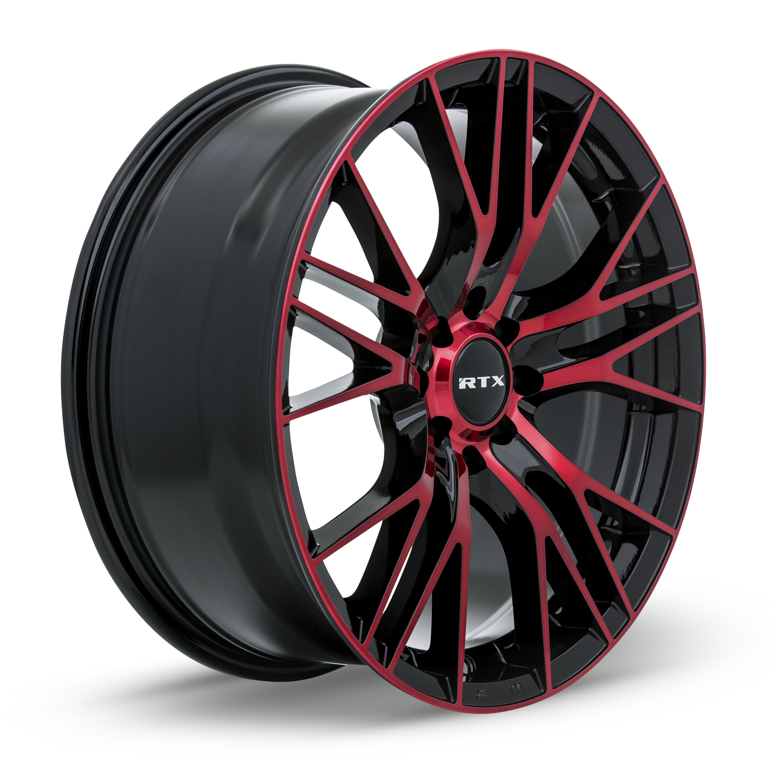 RTX® (RTX) - 082316 - Vertex - Black Machined Red - 17x7.5 5x114.3 ET40 CB73.1 - Image 3
