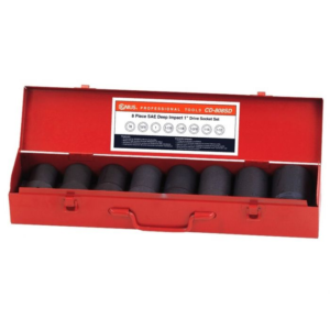 8PC 1"DEEP IMPACT SOCKET SET