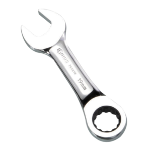 16mm Stubby Combination Ratcheting Wrench 122mmL