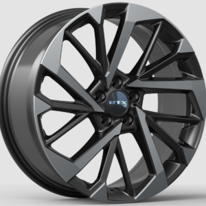 MM01 18x7.5 5x114.3 ET35 CB66.1 Gloss Black Machined