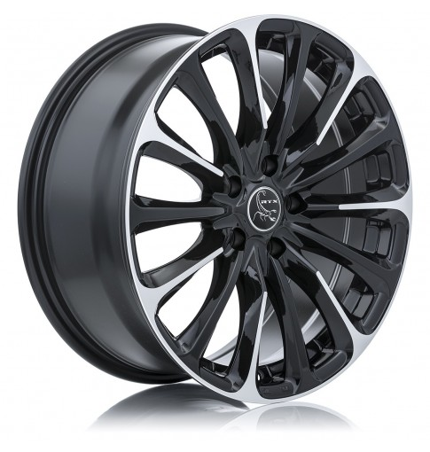 RTX® (RTX) - 081664 - Poison - Black Machined - 16x7 5x100 ET38 CB73.1 - Image 5