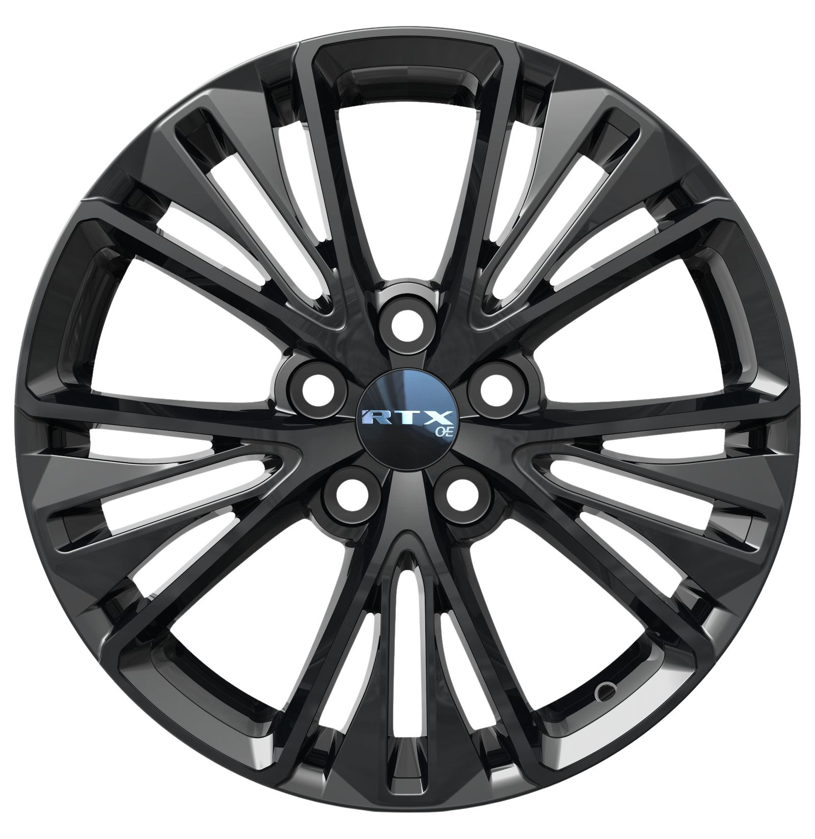 TY08 17x6.5 5x114.3 ET40 CB60.1 Gloss Black - Image 2