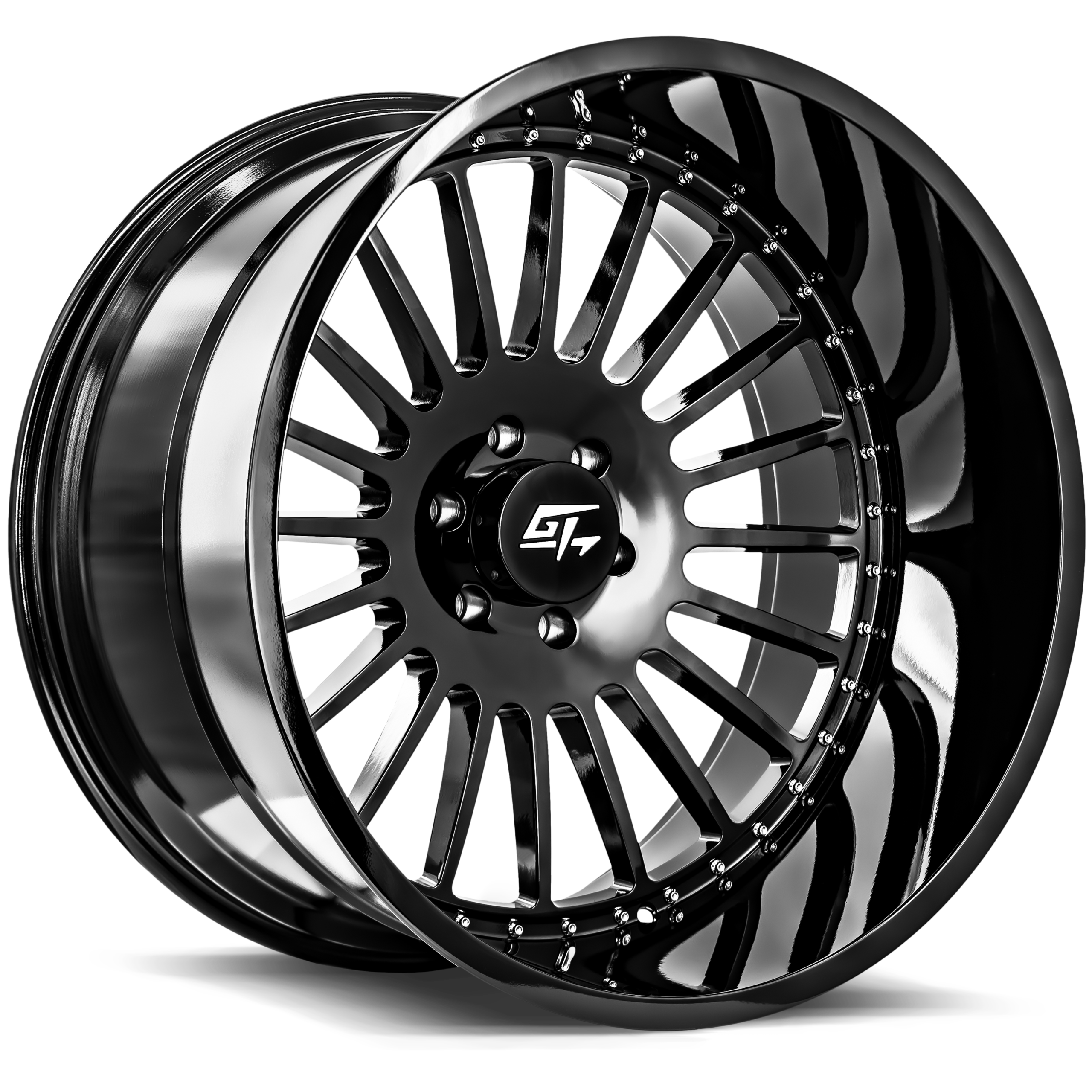 STRIKE 22x12 6x135 -44 Gloss Black